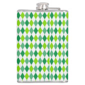 St. Patrick's Day Diamond Shape Pattern-54603 Heupfles (Achterkant)