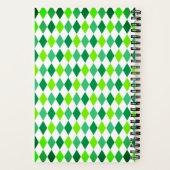 St. Patrick's Day Diamond Shape Pattern-54603 Notitieboek (Achterkant)