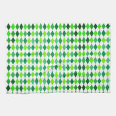 St. Patrick's Day Diamond Shape Pattern-54603 Theedoek (Horizontaal)