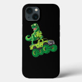 St Patricks Day Dinosaur Monster Truck Shamrock Bo Case-Mate iPhone Case (Achterkant)