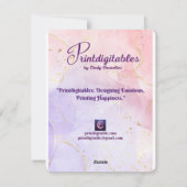 St. Patrick's Day direct downloadbare kaart (Achterkant)