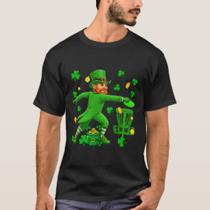 St. Patrick's Day Discgolf Spelen Matching Speler T-shirt