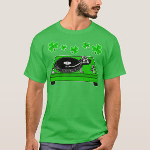 St Patricks Day DJ muziekproducent Ierse muzikant T-shirt