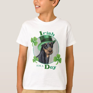 St. Patrick's Day Doberman Pinscher T-shirt