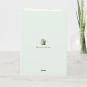 St. Patrick's Day Dog Greeting Card – Irish Luck Feestdagen Kaart (Achterkant)