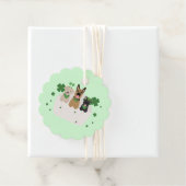 St Patricks Day Dog Mail Bedankjes Labels (In situ)