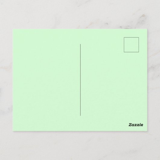 St Patricks Day Dog Mail Briefkaart (Achterkant)