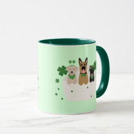 St Patricks Day Dog Mail Mok