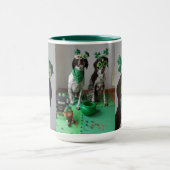 St. Patrick's Day Dogs Party 15 oz Combo Mok (Midden)
