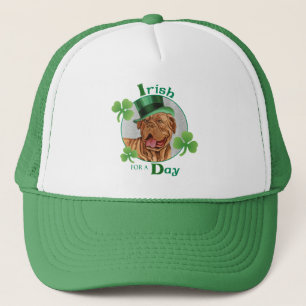 St. Patrick's Day Dogue de Bordeaux Trucker Pet