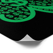 St. Patrick's Day Dollar Sign Sticker Poster (Hoek)