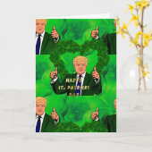 st patricks day donald trump kaart (Gele Bloem)