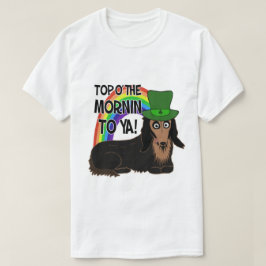 St. Patrick's Day Doxie T - shirts
