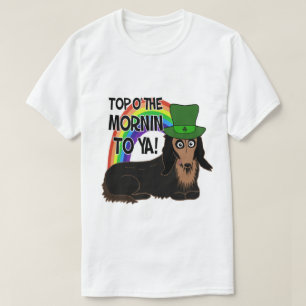 St. Patrick's Day Doxie T - shirts