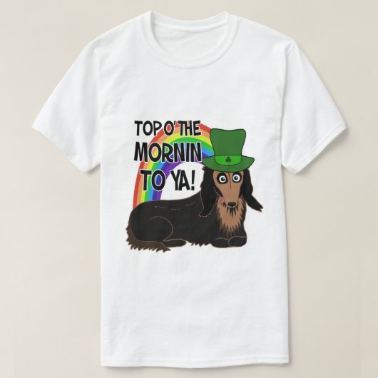 St. Patrick's Day Doxie T - shirts (Design voorkant)