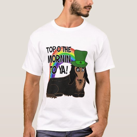 St. Patrick's Day Doxie T - shirts (Voorkant)