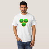 ST. PATRICK'S DAY DRIEBLADIGE KLAVER T-SHIRT (Voorkant volledig)