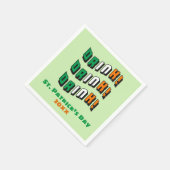 St. Patrick's Day Drink Funny Irish Servet (Hoek)