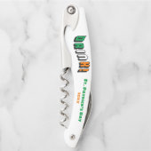 St. Patrick's Day Drink Irish Funny Cute Kurkentrekker (Voorkant)