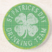 St Patricks Day Drink Team Onderzetter (Voorkant)