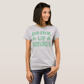 St Patrick's Day Drink up T-shirt (Voorkant volledig)