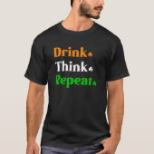 St Patricks Day Drinking Shamrock Beer Irish  1 T-shirt (Voorkant)