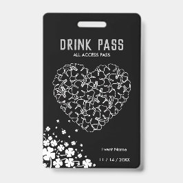 St. Patrick's Day Drinkpas-badge Badge