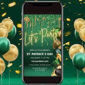 St Patrick's Day Dripping Liquid Party uitnodiging