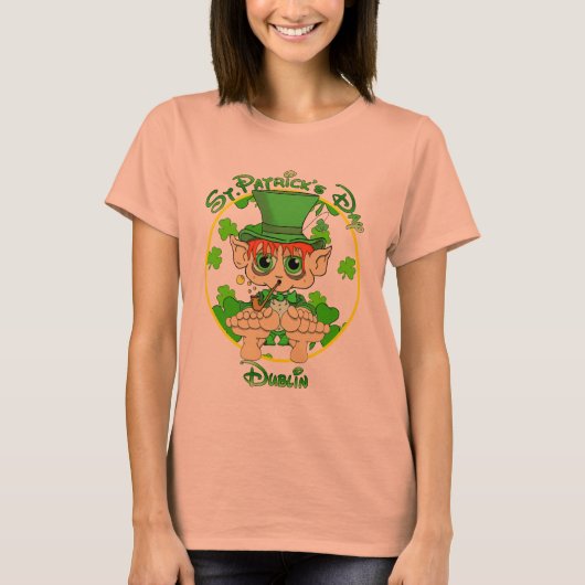 St Patrick's Day Dublin T-shirt (Voorkant)