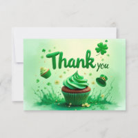St. Patrick's Day, een bedankkaartje