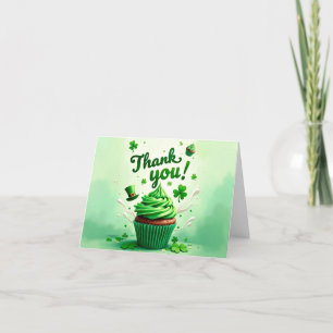 St. Patrick's Day, een bedankkaartje Bedankkaart