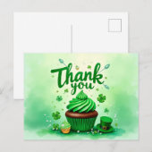 St. Patrick's Day, een bedankkaartje Briefkaart (Voorkant / Achterkant)