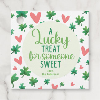 St. Patrick's Day - Een Gelukkig Kado Voor Iemand  Bedankjes Labels