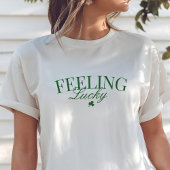 St. Patrick's Day, een gelukkig T-shirt
