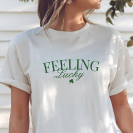 St. Patrick's Day, een gelukkig T-shirt