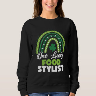 St Patricks Day Eén Gelukkig Voedselstylist Trui