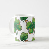 St. Patrick's Day en de viering van 4 juli Koffiemok (Voorkant links)