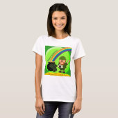 St. Patrick's Day End of Rainbow T-Shirt (Voorkant volledig)