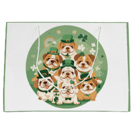 St. Patrick's Day Engelse Bulldogs Groot Cadeauzakje
