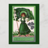 St. Patrick's Day Erin Go Bragh Briefkaart (Voorkant)