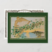 St. Patrick's Day Erin Go Bragh Briefkaart (Voorkant / Achterkant)