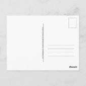 St. Patrick's Day Erin Go Bragh Dame Briefkaart (Achterkant)