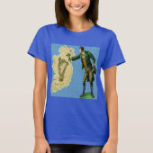  St. Patrick's Day Erin's Isle Women's T-shirt (Voorkant)