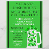 St. Patrick's Day Event Celebration Flyer (Voorkant)