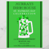 St. Patrick's Day Event Celebration Flyer (Achterkant)