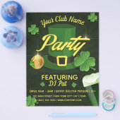 St. Patrick's Day Event Party Flyer (Enkel)