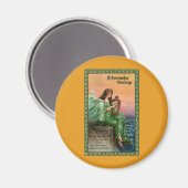  St. Patrick's Day. Exile of Erin Beach Magneet (Voorkant / Achterkant)