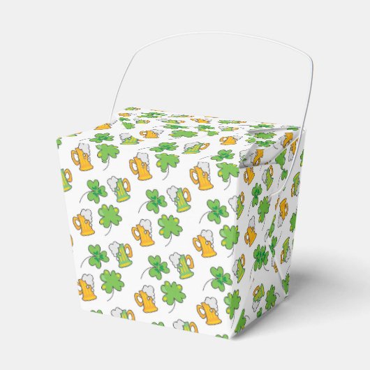 St. Patrick's Day Favor Box Bedankdoosjes (Voorkant Zijde)