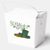 St. Patrick's Day Favor Doos Bedankdoosjes (Achterkant)