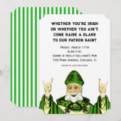 St. Patrick's Day-feest Kaart (Voorkant / Achterkant)